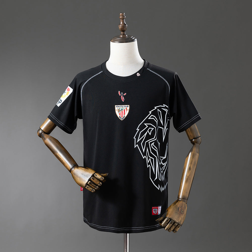 Retro Athletic Bilbao 05-08 Black detail