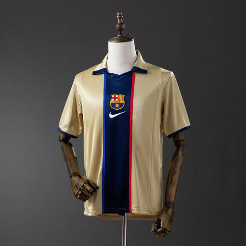 Retro Barcelona 2002 Away detail
