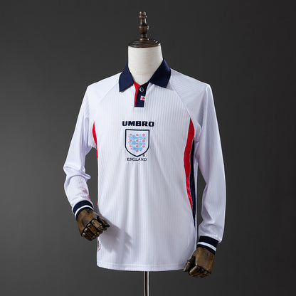 Retro Long Sleeve 1998 England home S- detail