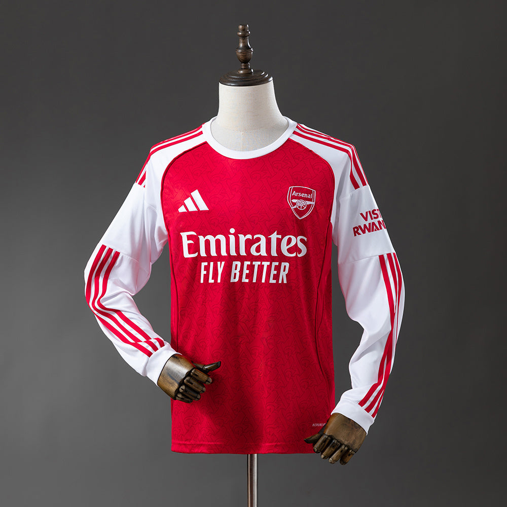 Arsenal 25-26 Home Long Sleeve Jersey detail