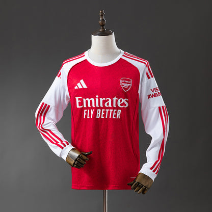Arsenal 25-26 Home Long Sleeve Jersey detail