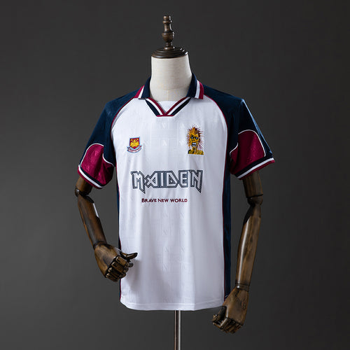 West Ham United 1999 Away (Iron Lady) Retro Jersey detail