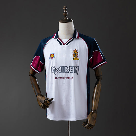 West Ham United 1999 Away (Iron Lady) Retro Jersey detail