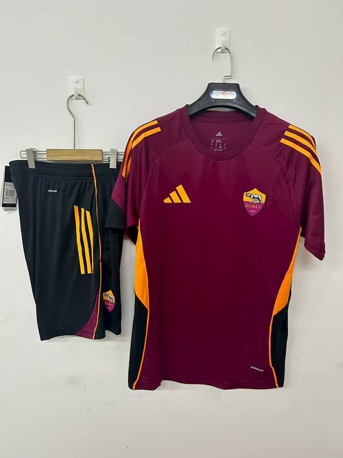 25-26 Roma training suit red detail