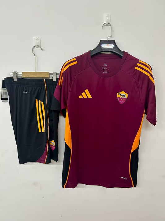 25-26 Roma training suit red detail