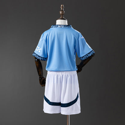 Manchester City 24-25 Home kids kit Jersey SZIE 16-28
