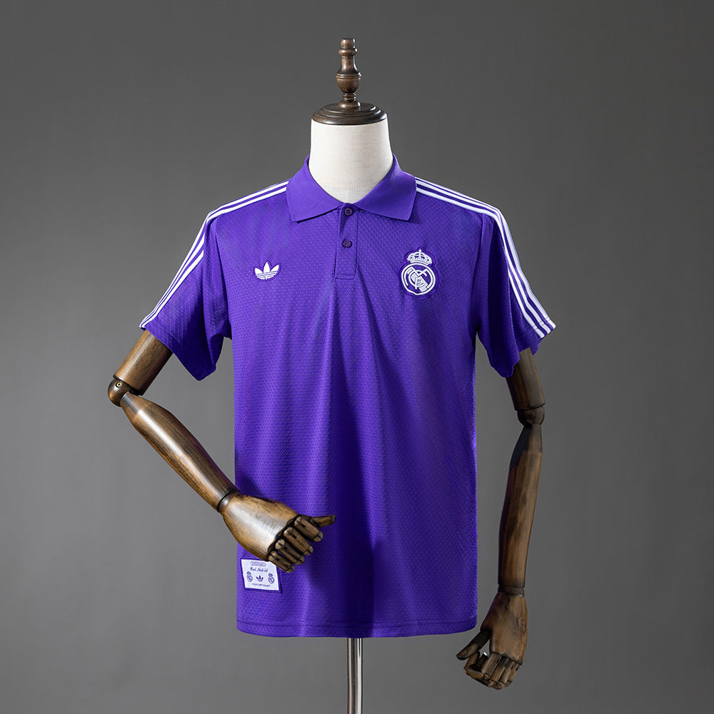 Real Madrid 25-26 POLO - Purple detail