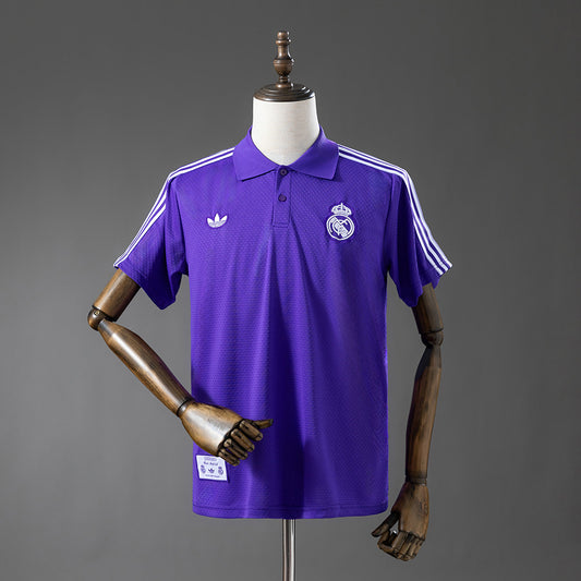 Real Madrid 25-26 POLO - Purple detail