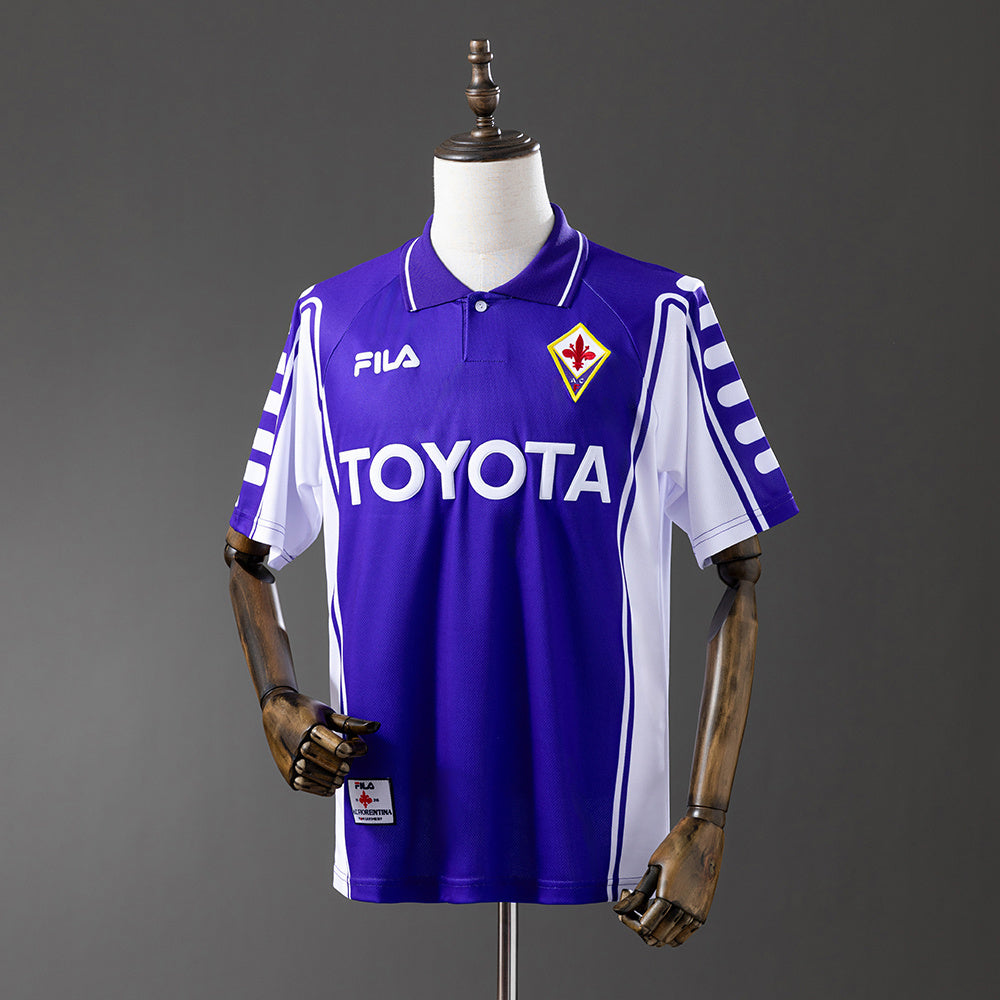 Retro 99-00 Fiorentina home detail