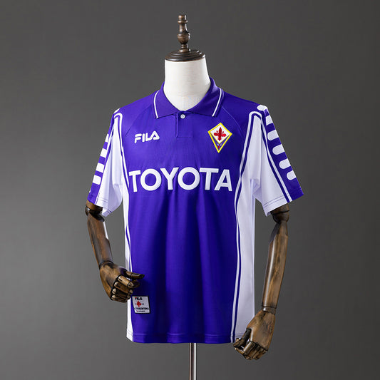 Retro 99-00 Fiorentina home detail