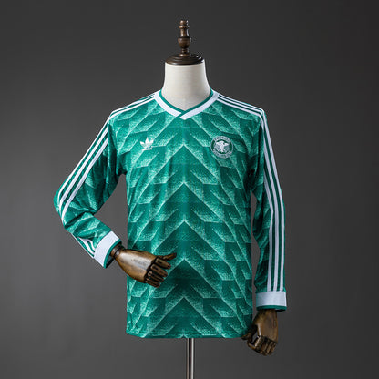 German 90-91 Away Long-Sleeve Retro Jersey