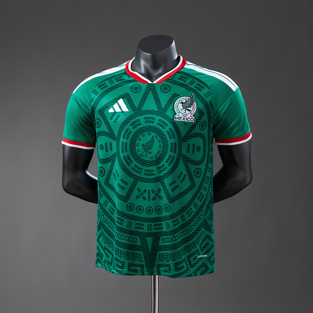 Mexico 2026 Home Player Version Jersey detail