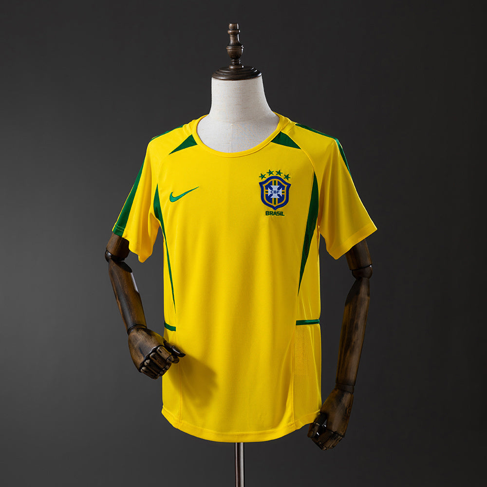 Retro 2002 Brazil home detail