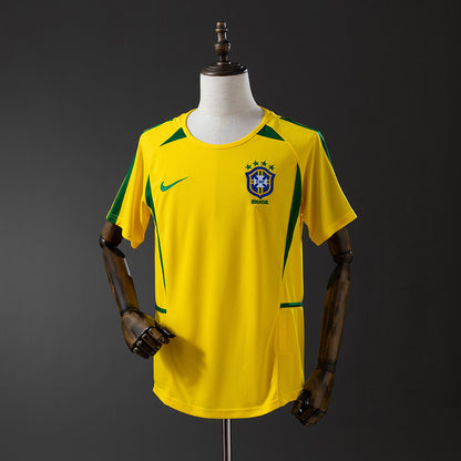 Retro 2002 Brazil home detail