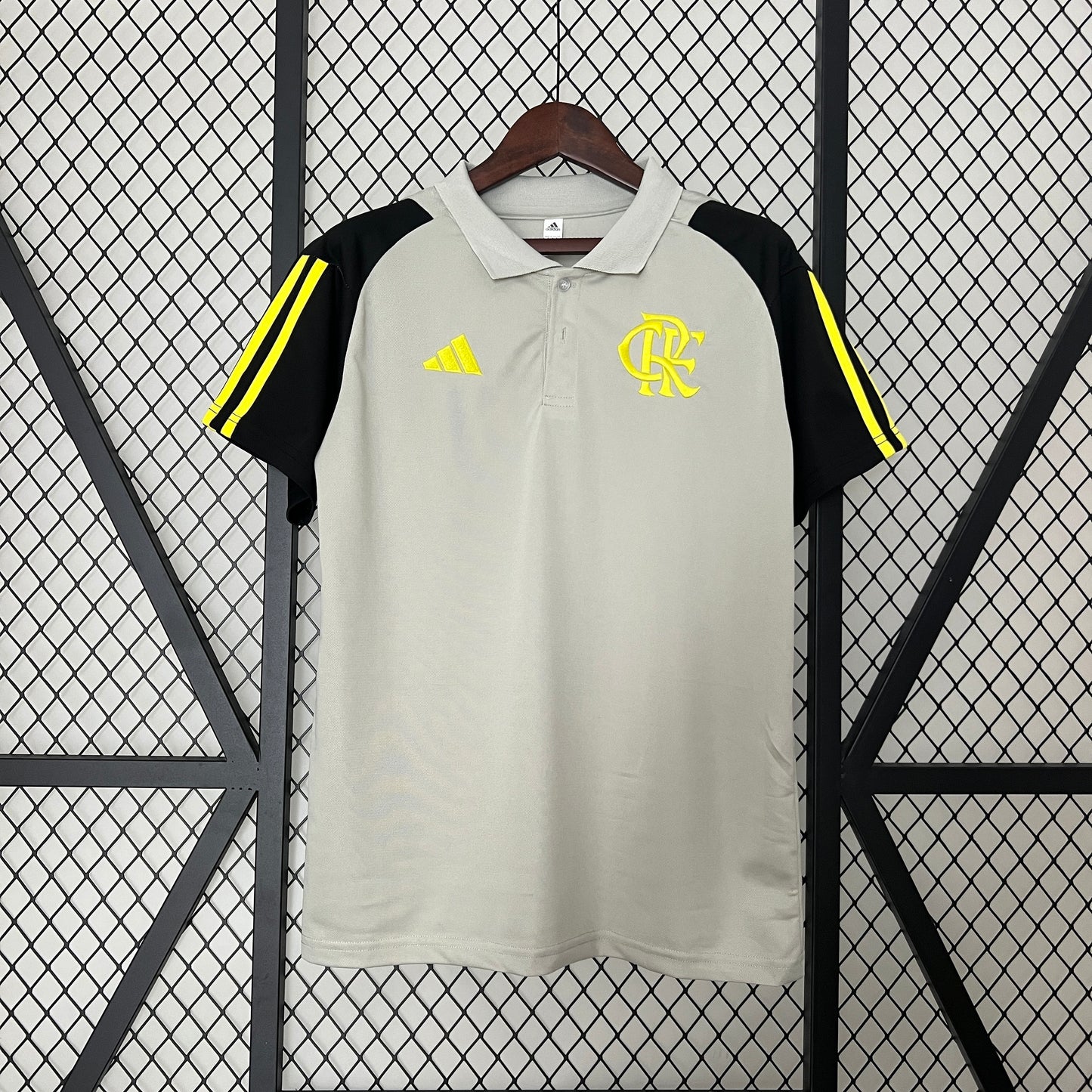 24-25 polo Flamengo Training Wear Gray