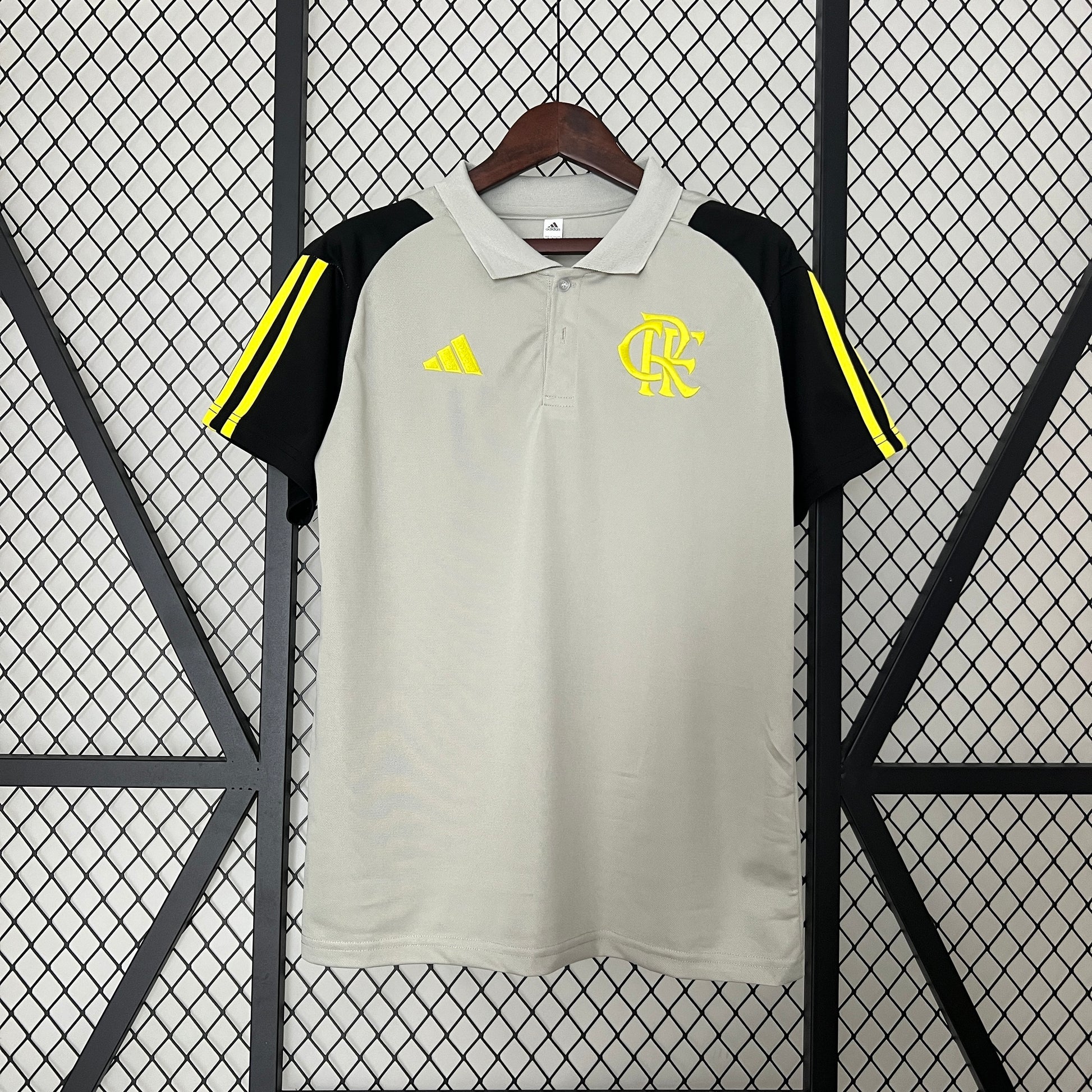 24-25 polo Flamengo Training Wear Gray