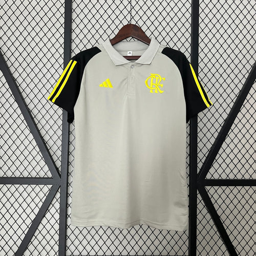 24-25 polo Flamengo Training Wear Gray