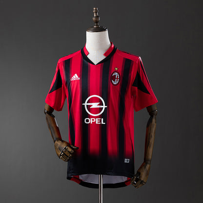 AC Milan 04-05 Home Retro Jersey detail