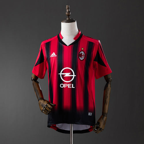 AC Milan 04-05 Home Retro Jersey detail