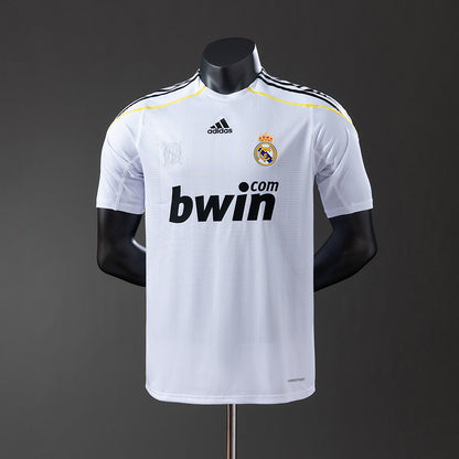 Real Madrid 09-10 Home Player Version Retro Jersey detail
