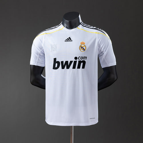 Real Madrid 09-10 Home Player Version Retro Jersey detail