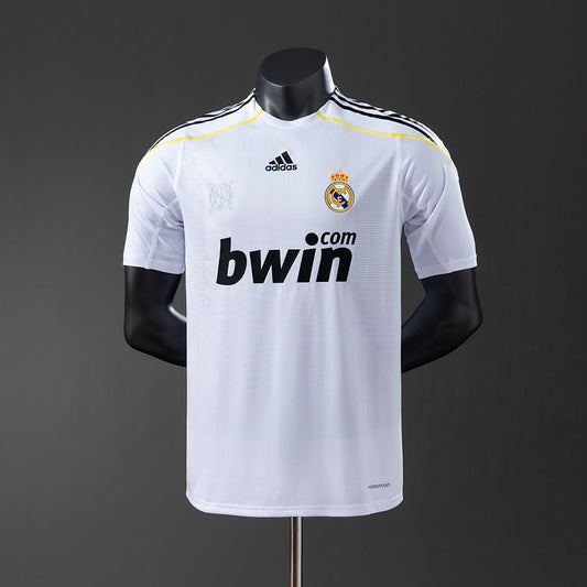 Real Madrid 09-10 Home Player Version Retro Jersey detail