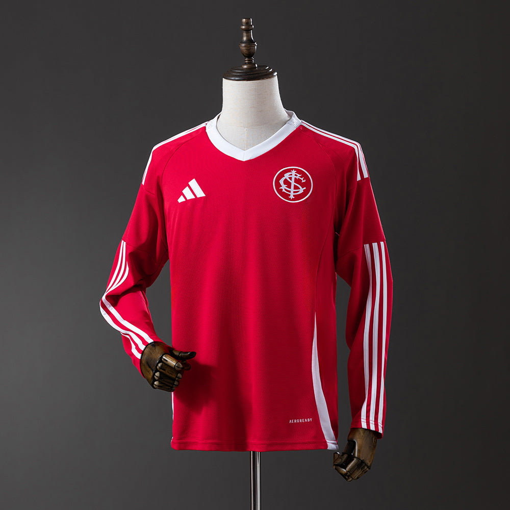 25-26 Long sleeve Brazil Internacional Home detail