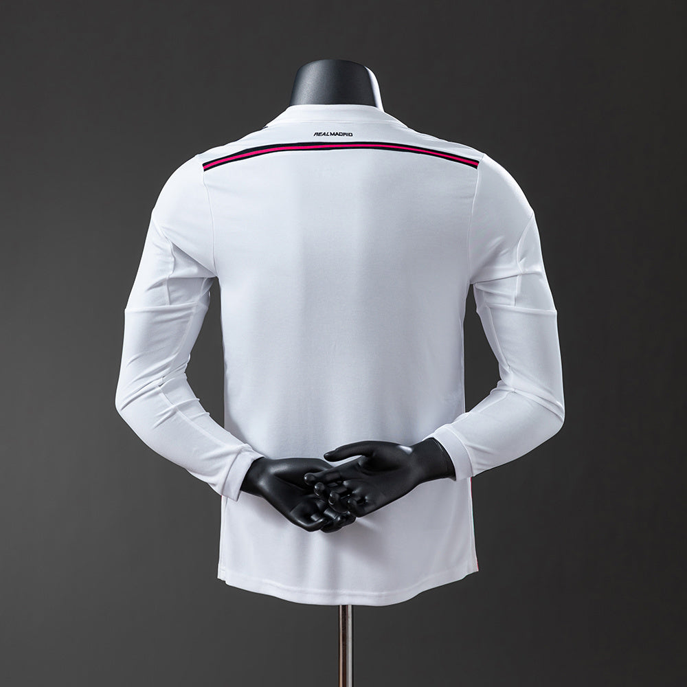 Real Madrid 14-15 Home Long Sleeve Player Version Retro Jersey