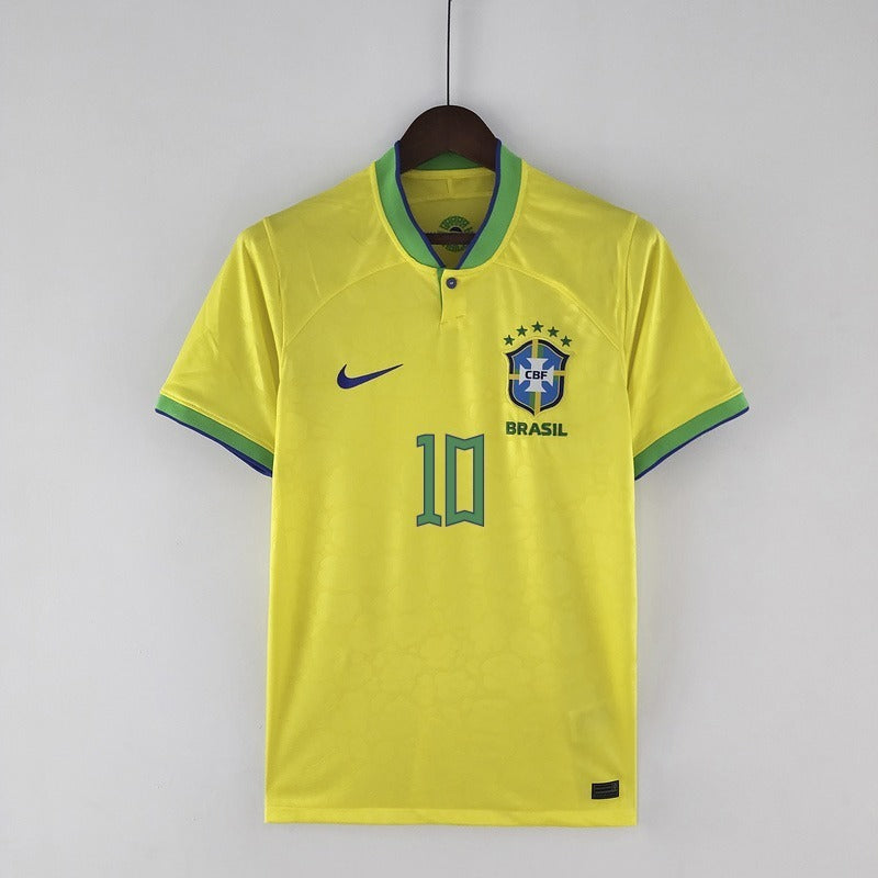 2022 Brazil World Cup jersey home detail