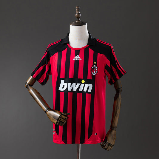 Retro AC Milan 07-08 Home detail