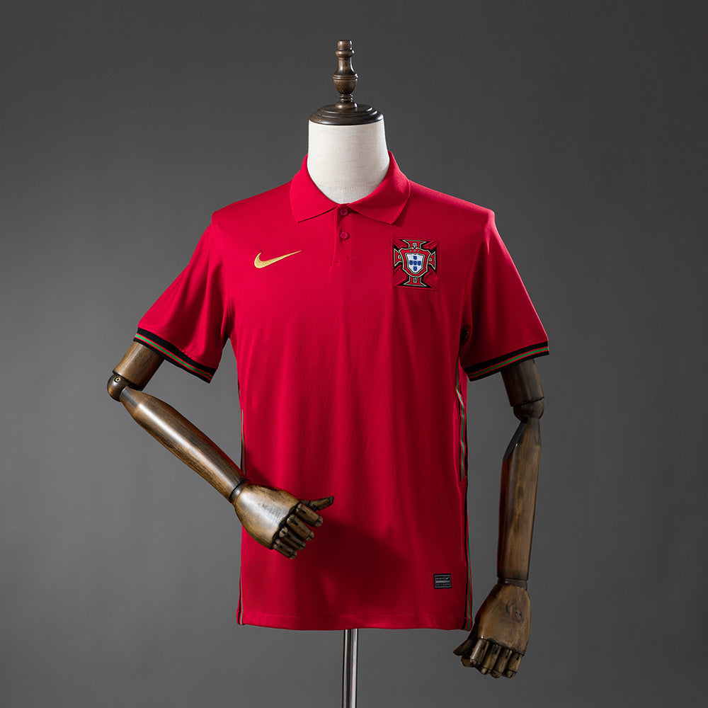 Portugal 20-21 Home Retro Jersey detail