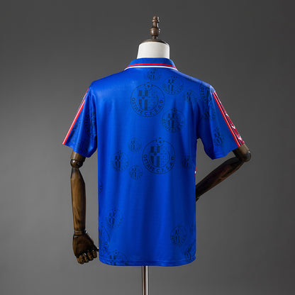 Getafe 98-99 Home Retro Jersey detail