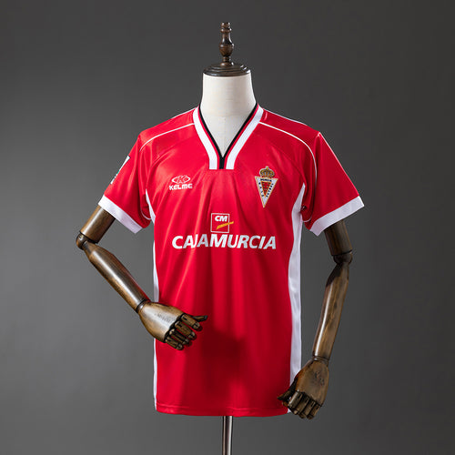 Real Murcia 99-01 Home Retro Jersey detail