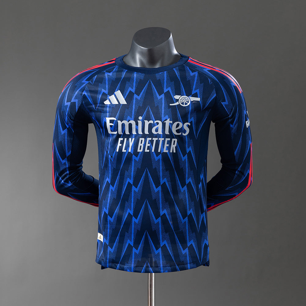 Arsenal 25-26 Away Player Version Long Sleeve Jersey detail