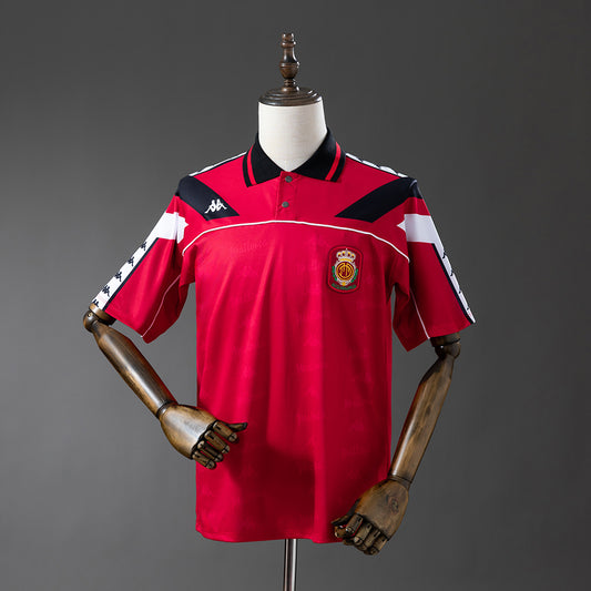 Retro Mallorca 94-95 Red detail