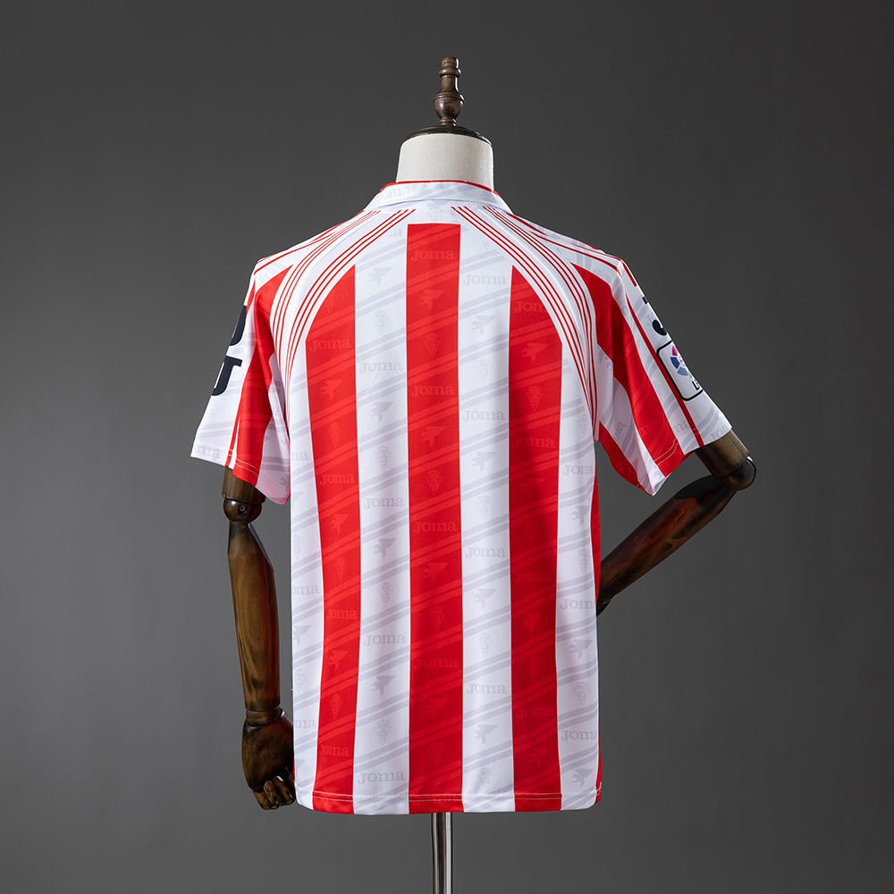 Sporting de Gijon 95-96 Home Retro Jersey detail