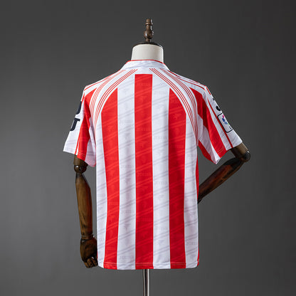 Sporting de Gijon 95-96 Home Retro Jersey detail