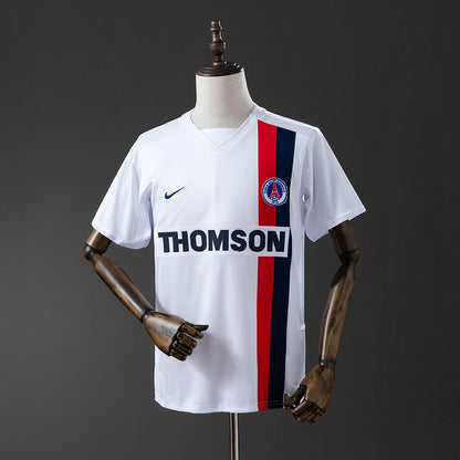 Retro PSG 02-03 away white detail