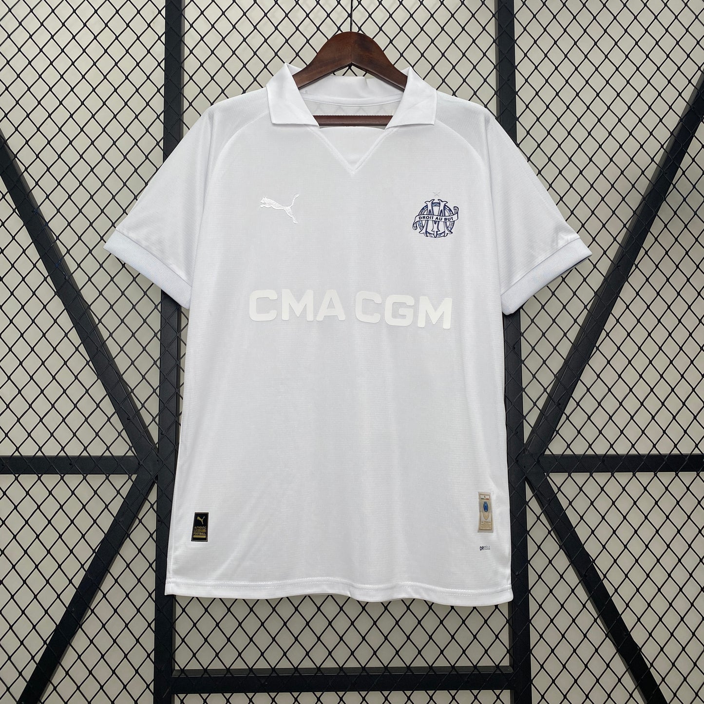 24-25 Marseille Special Edition White detail