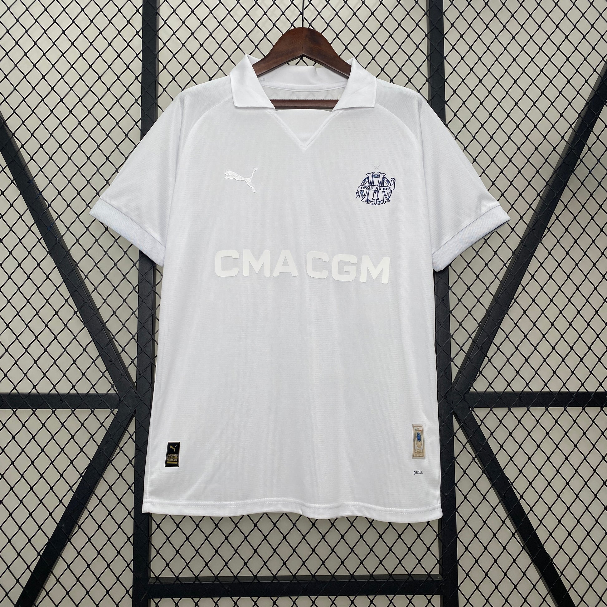 24-25 Marseille Special Edition White detail
