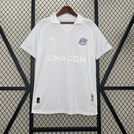 24-25 Marseille Special Edition White detail