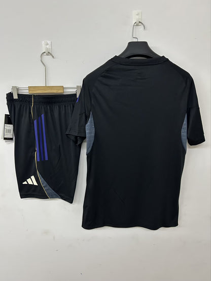 25-26 Olympique lyonnais training jersey black detail