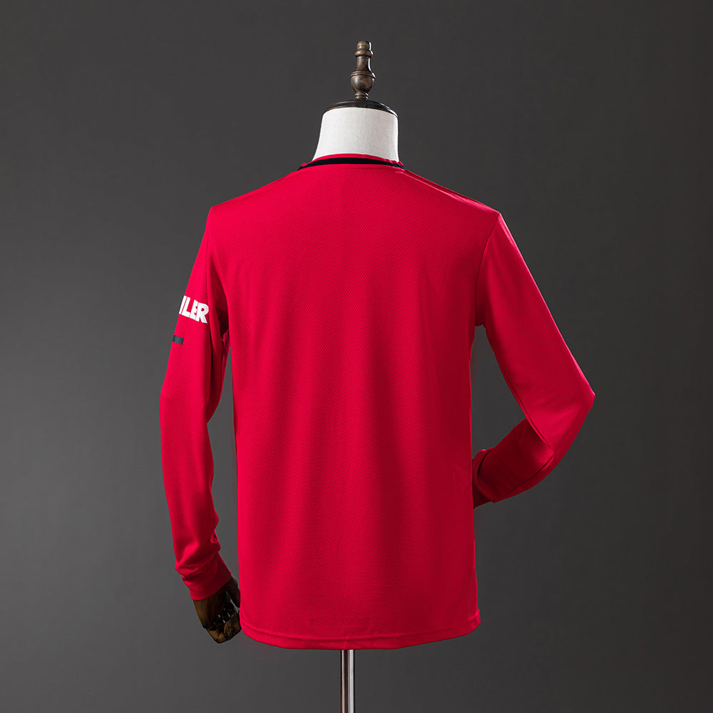 M-U 19-20 Home Long Sleeve Retro Jersey