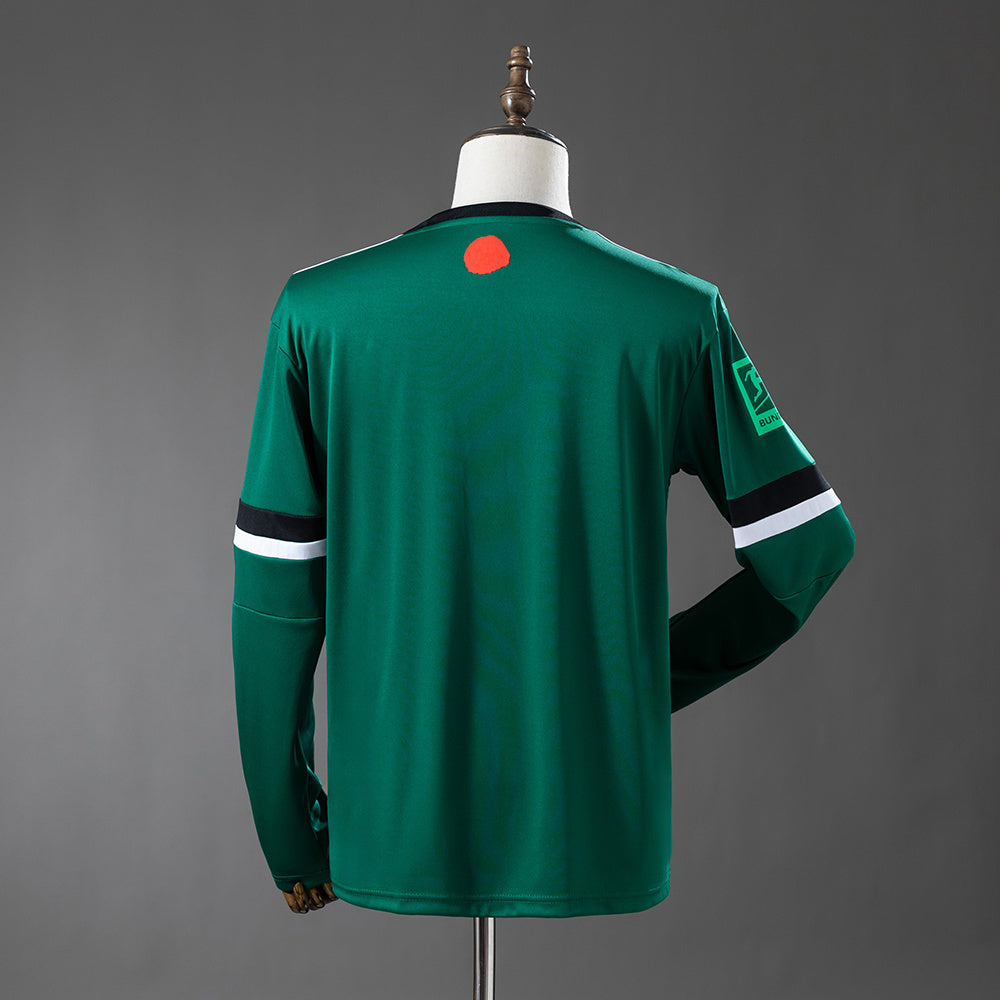 Schalke 04 25-26 Commemorative Edition - Green Long-Sleeve Jersey detail