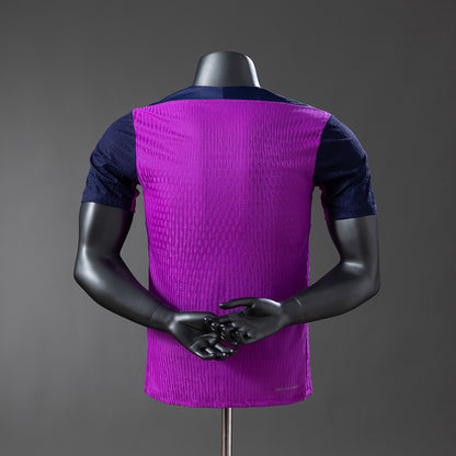 Barcelona 25-26 Pre-match training Player Version-Purple Jersey