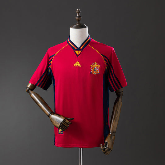 Retro 1998 Spain home detail
