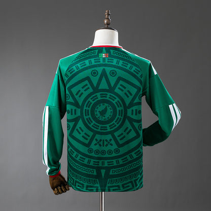 Mexico 2026 Home Long-Sleeve Jersey detail