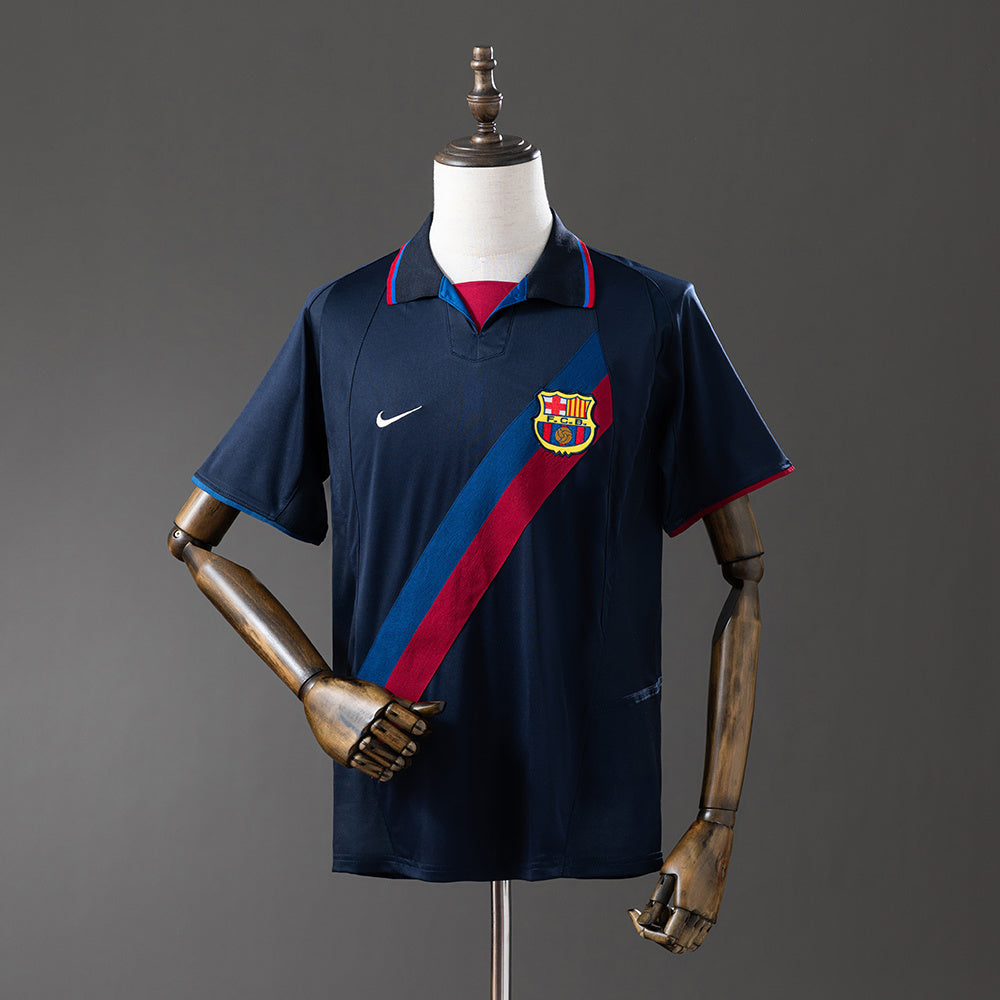 Barcelona 02-03 Third Away Retro Jersey detail