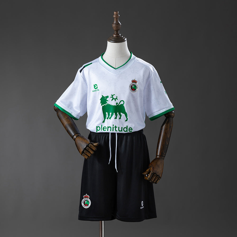 Racing Santander 25-26 Home Kids Kit Jersey detail