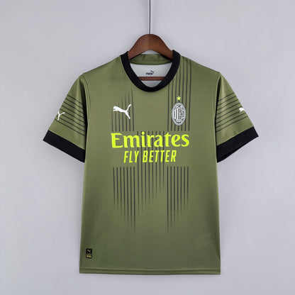 22-23 AC Milan third away detail
